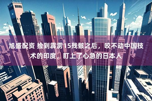 旭盛配资 捡到霹雳15残骸之后，咬不动中国技术的印度，盯上了心急的日本人