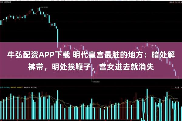 牛弘配资APP下载 明代皇宫最脏的地方：暗处解裤带，明处挨鞭子，宫女进去就消失